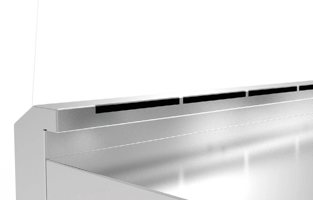 Dettaglio del sistema antiappannamento GX4 Kompact
