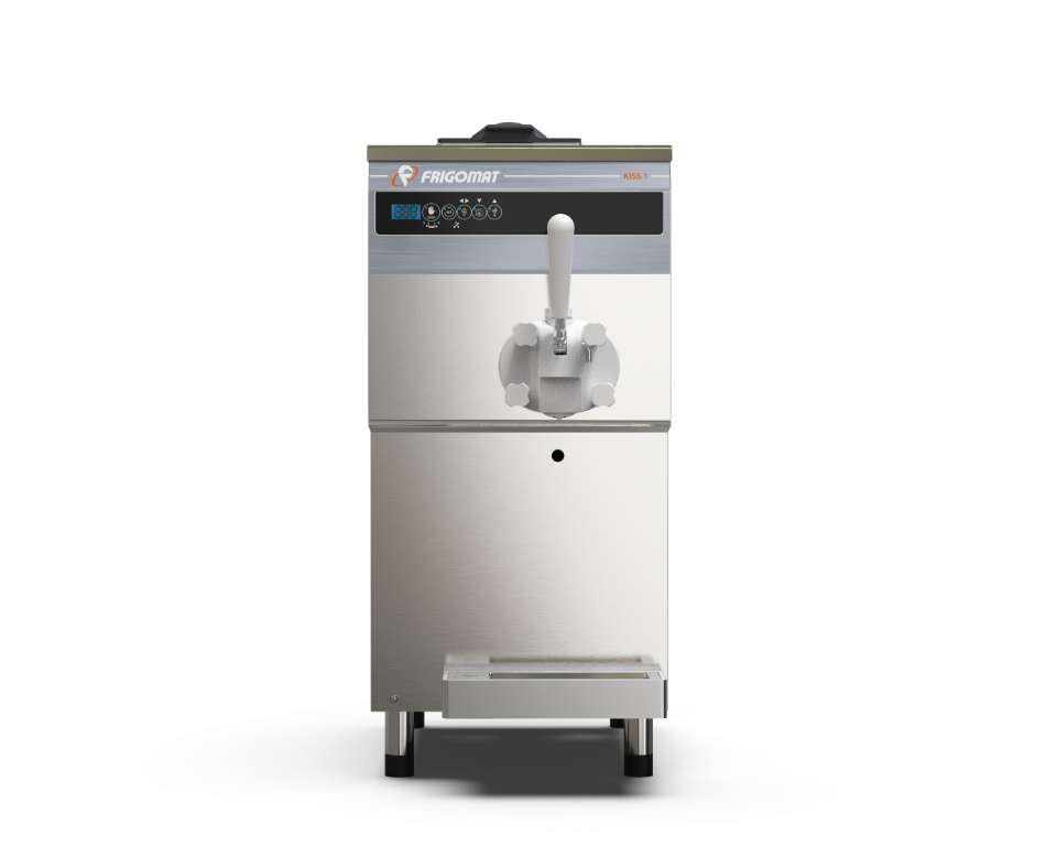 Machine soft de comptoir 1 parfum, disponible en version gravité ou avec pompe